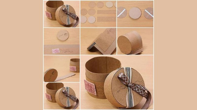 làm đồ handmade bằng bìa carton