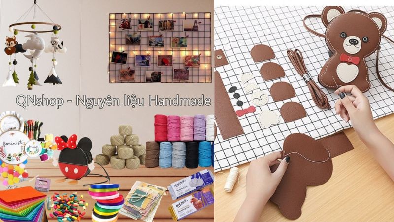 Top 10 shop bán nguyên liệu làm đồ handmade Hà Nội nổi tiếng nhất